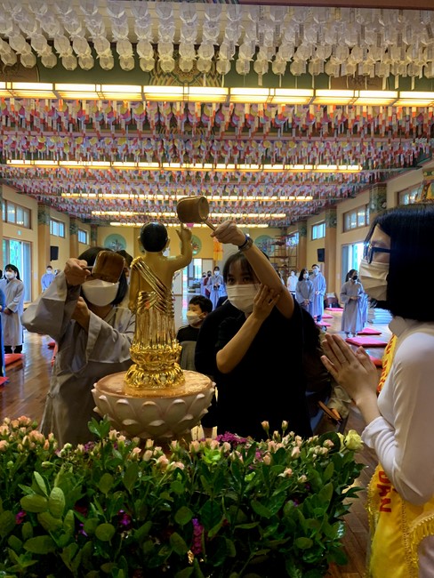 The Vesak Great Ceremony at Hoang Phap Temple in Jeonju City - South Korea